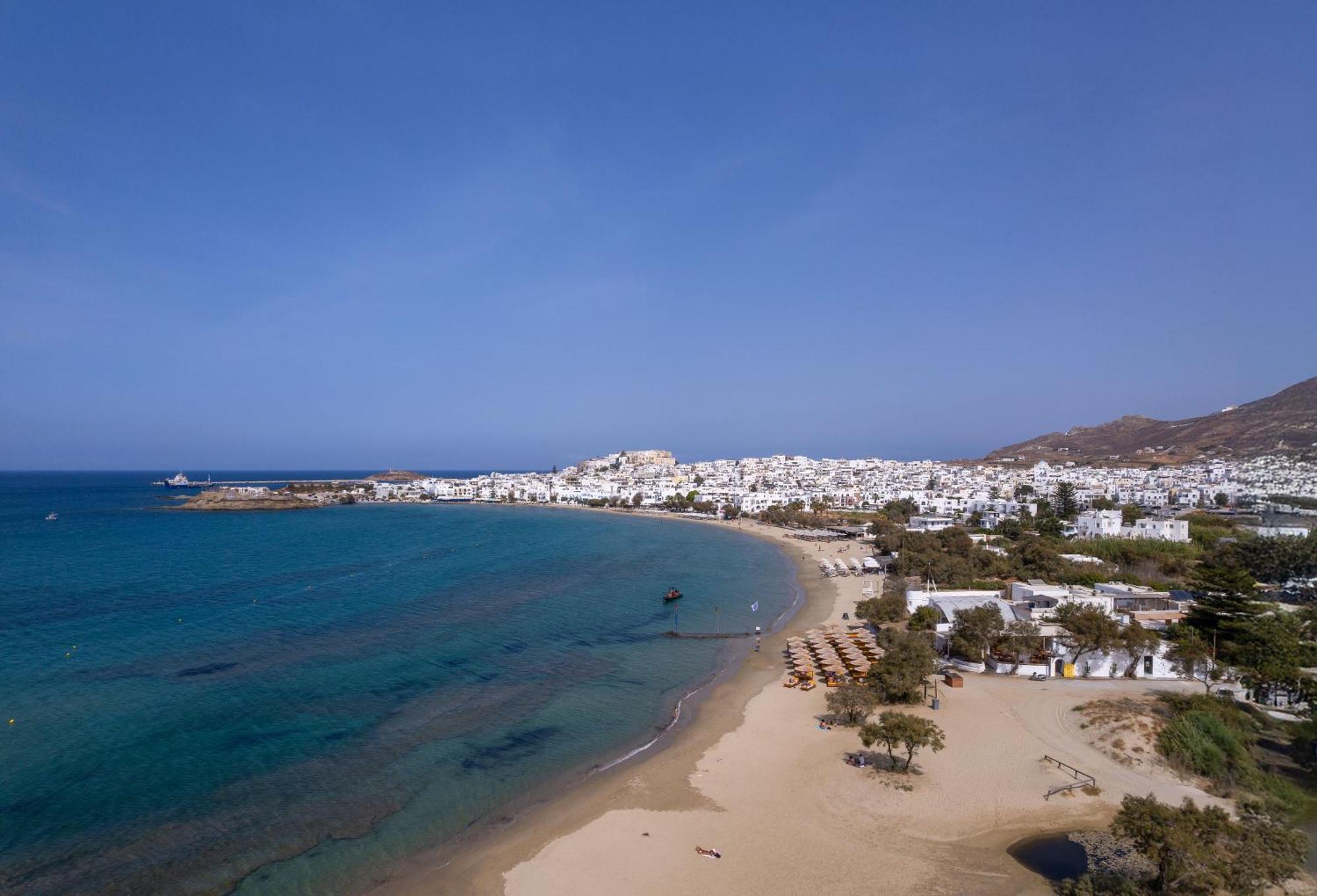 Flisvos Beach Apartments Naxos City المظهر الخارجي الصورة