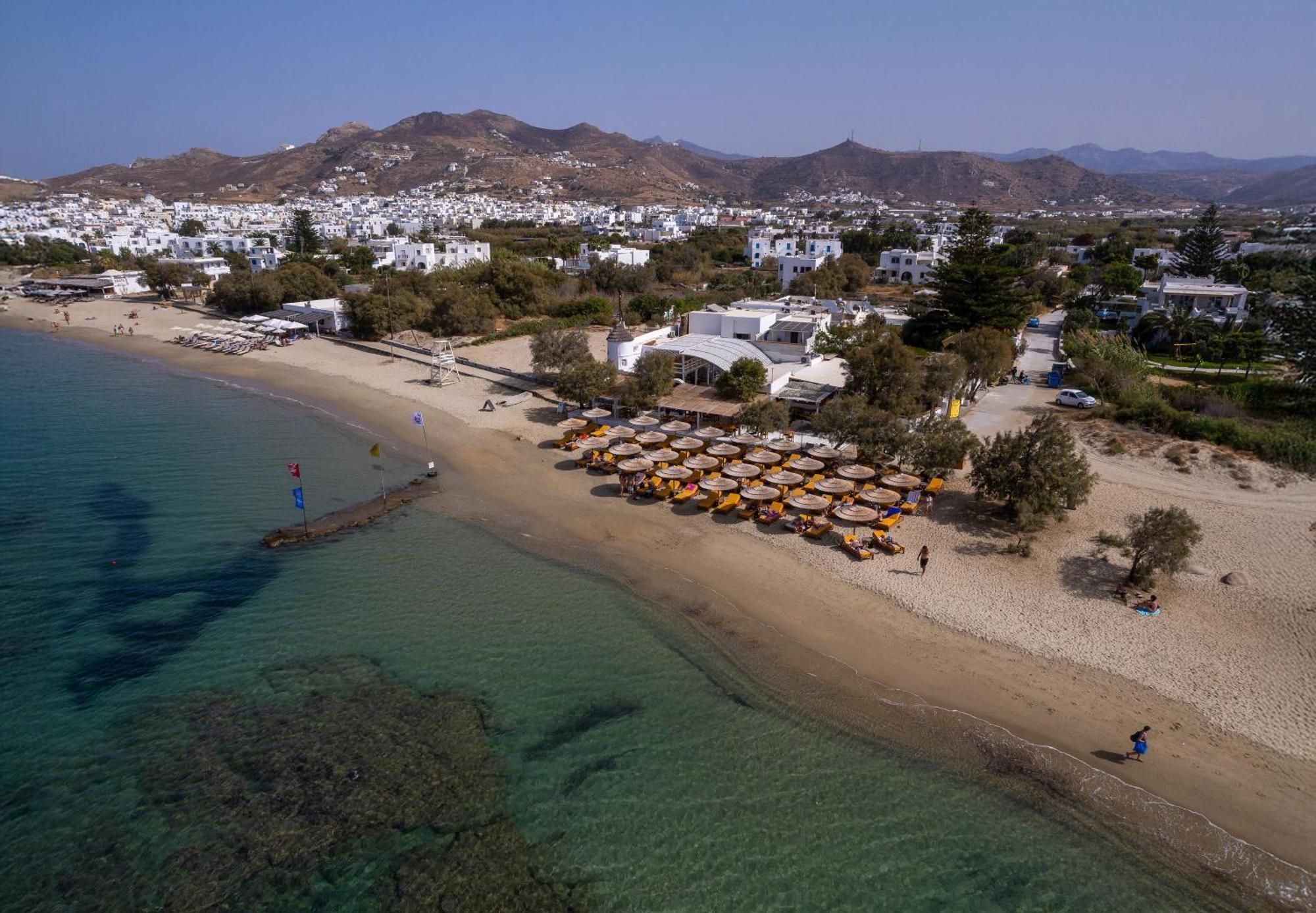 Flisvos Beach Apartments Naxos City المظهر الخارجي الصورة